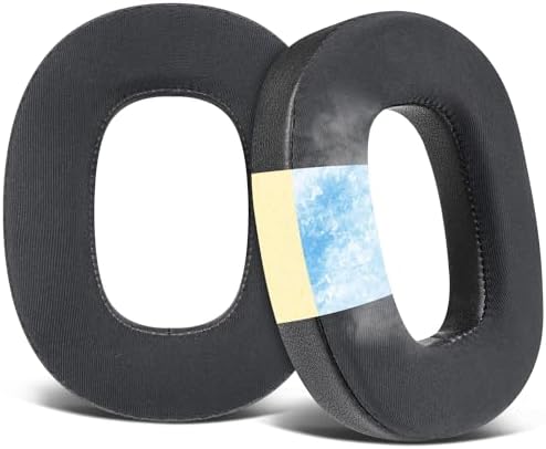 SOULWIT Ear Pads Cushions Replacement for Bowers & Wilkins PX8/PX7 S2/PX7 S2e Over-Ear Headphones (Do Not Fit PX7), Earpads with Soft Protein Leather, High-Density Noise Isolation Foam - Black