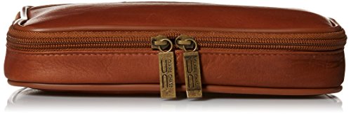Claire Chase Unisex Travel Toiletry Kit, Saddle