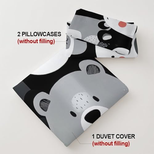 Drap housse ours 3D pour transformer une chambre d'enfant - 8