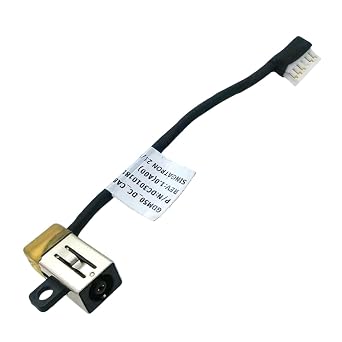 Replacement DC Power Jack Plug in Port Cable for Dell Inspiron 15 3510 3511 3520 3521 3535 P112F/16 5640 5645 P131F/Vostro 14 3401 3405 P132G/15 3520 3530 CN 0231X7 231X7 DC301018100 GDM50