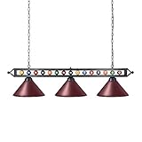 Anwendungsbereich: Diese Billardtischleuchte mit verschiedenen Szenen kann unterschiedliche Effekte haben. Geeignet für Billardzimmer, Bar, Restaurant, Café, Esszimmer, Schlafzimmer usw.