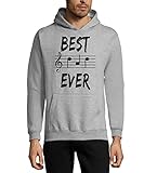 Photo Gallery best dad ever musical notes musician art felpa con cappuccio unisex in misto cotone con cappuccio grigio large Photo Gallery best dad ever musical notes musician art felpa con cappuccio unisex in misto cotone con cappuccio grigio large