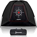 ゴルフネット 練習用 ゴルフトレーニングネット 練習器具 屋外室内 ヒッチングネット 収納バッグ付き 屋外室内 2.4mx1.8mx1.5m 設置簡単 コンパクト アプローチ練習 消音効果 軽量 しなやか キャッチネット