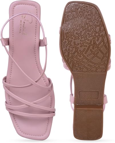 Image of Women Flats Sandals | Stylish Embroidered Slip-On Flats for Women | Comfortable Lightweight Sandals | Ethnic & Casual Footwear for Ladies SL1043