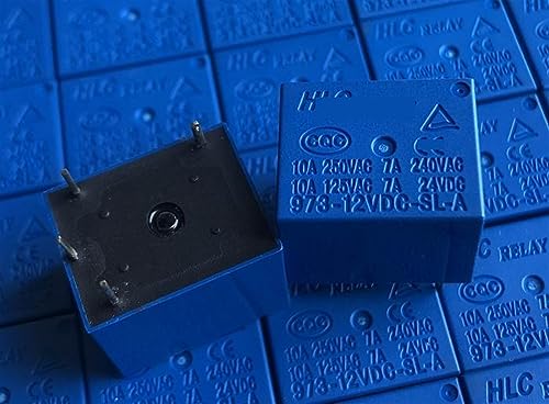 Relé 973-12VDC-SL-A MOBYAT de 4 pines y 10A para control de circuitos de automoción