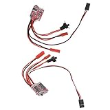 Dilwe ESC 320A Brushed, elektroniczny tempomat z hamulcem do łodzi samochodowych RC