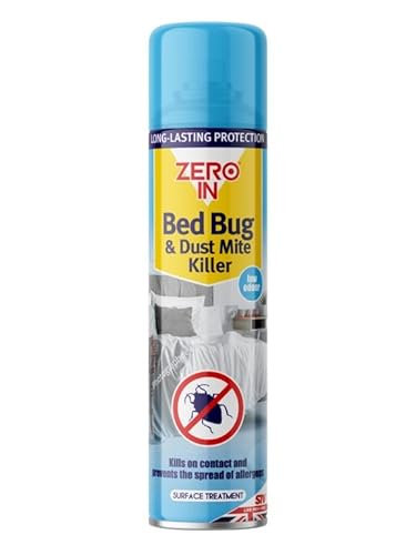 Zero in Bed Bug & Dust Mite Killer Spray 300ml (1)