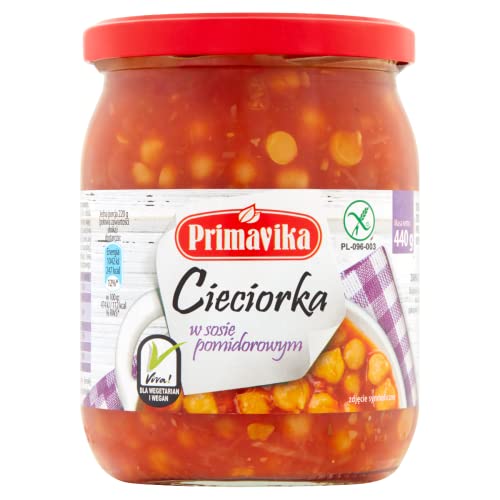 Garbanzos en salsa de tomate 440 g PRIMAVIKA Cover