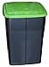 Produktbild Mondex Müllsortierer 45 Liter mit grünem Deckel