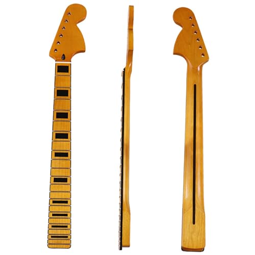 Guitar Neck Set 22 Fret Bound Glossy Maple Neck Suitable For ST Electric Guitar DIY Accessories