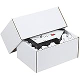 Propac z-bytw11 Behälter mit coperchioo Teleskop, weiß, 11 x 8 x 3 cm, 50 Stück