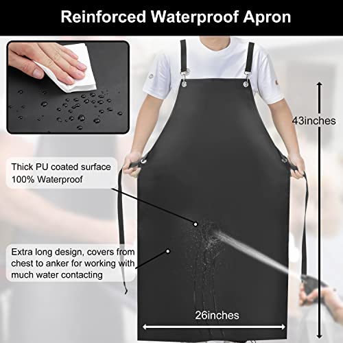 Sheomern Waterproof Rubber Apron thumb #1