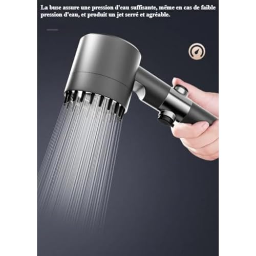 Douche filtrante contre la peau sèche et le manque de pression d'eau - 7