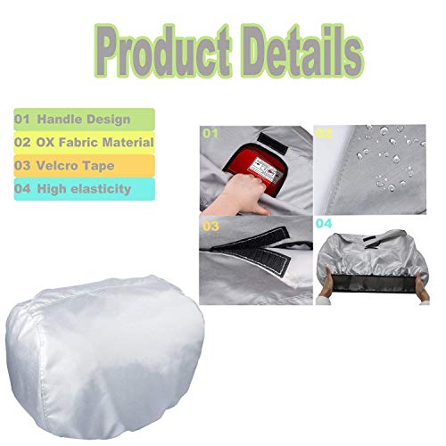 Matler Generator Cover for Honda Eu2000i Eu2200i, All Season Outdoor Storage Cover,Protect Against Dust, Debris, Rain Weather - Thumbnail 5