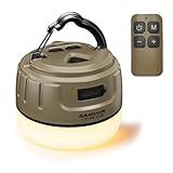 SAMUUN ランタン LEDランタン リモコン付き ナイトライト キャンプランタン 小型 USB-C充電式 IPX5防水 光色/輝度記憶 マグネット内蔵 4色切替 無段階調光 5200mAh 実用点灯8-250時間 ソロキャンプ アウトドア 車中泊 夜釣り 防災グッズ 停電 緊急 非常用