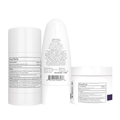 Carpe Clinical Grade Underarm Regimen - Combat sweat, Block excessive sweating and Help control hyperhidrosis with a Premium 3-step Sweat Protection System. - Fresh Linen Scent