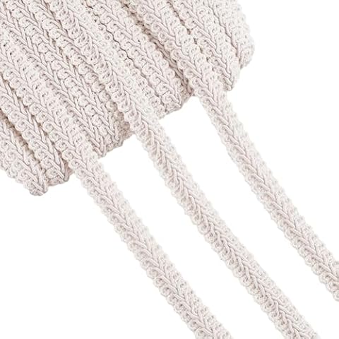 PH PandaHall White Braid Trim for Crafts Cover