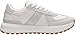 WHITIN Women's Wide Toe Box Fashion Patchwork Sneaker Size 8.5 Breathable Lace up Tennis Sport Width Walking Shoes 39 Light Grey