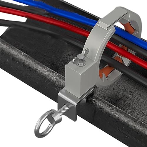 Polea tira cables de 65 mm para el tendido eléctrico en edificios comerciales 2