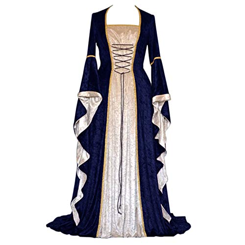 Robe de bal médiévale Marie-Antoinette style victorien robe longue de prestige