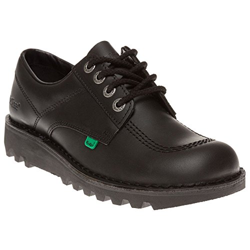 Kickers Men's Kick Lo Core Black Leather Shoes2