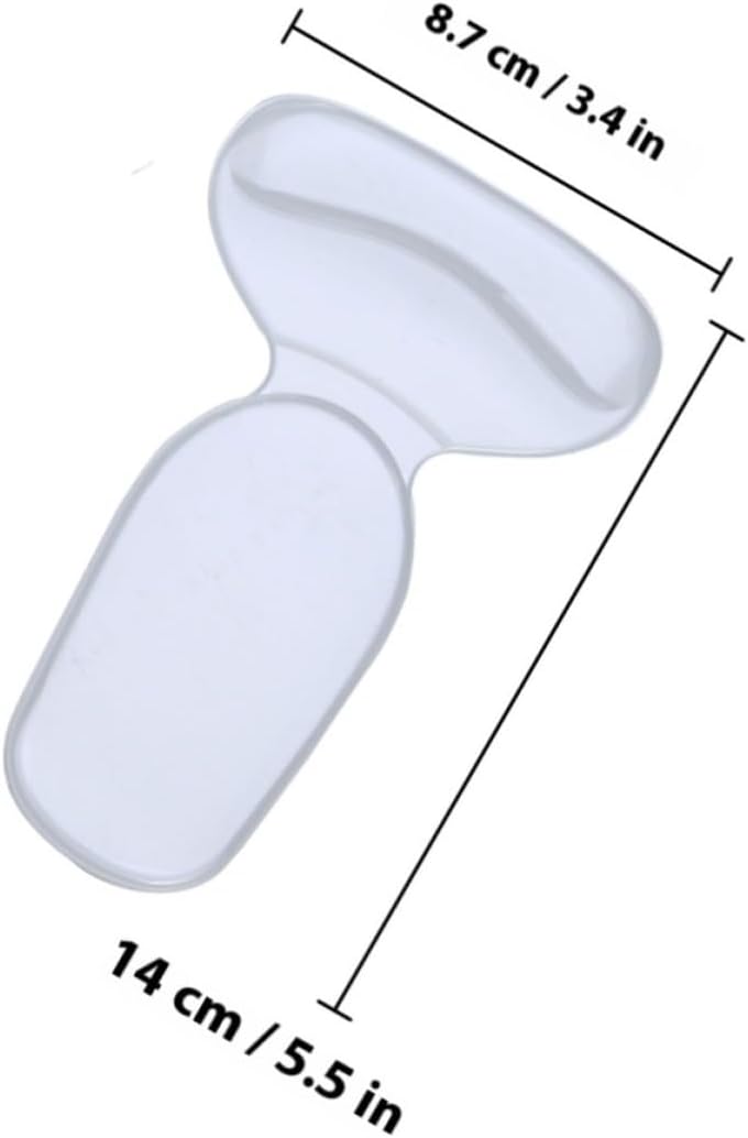 2 Pairs Toe Protectors Gel Adhesive Heel Stickers