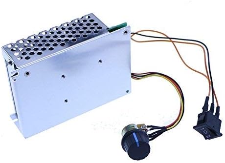 12v 24v 36v 48v 40A PWM DC Motor Speed Controller Forward Reverse Controller with Motor Down Switch Metal Shell Case