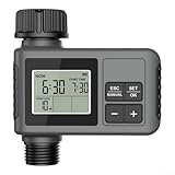 Programmierbarer Bewässerungs-Timer mit IP55-Wasserdichtigkeit, perfekt für Gartenwartungs- und Bewässerungssysteme