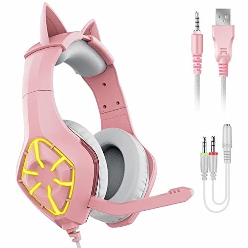 �Q�[�~���O�w�b�h�Z�b�g �L���w�b�h�z�� �����u�� �d�ቹ���� ���Չ��� �C���[�J�b�v ps4 �w�b�h�Z�b�g �Q�[�~���O�w�b�h�z�� �}�C�N�t�� LED���C�g�t�� PS4/Switch�ɑΉ� �s���N