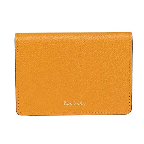 [ポール・スミス] 定期入れ レディース パスケース 山羊革 カラーブロックゴート W671 (イエロー)