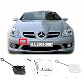 Trimla Front Tow Cover for 04-07 Mercedes-Benz W171 R171 Fit SLK200 SLK250 SLK280 SLK300 SLK350 SLK55 2004 2005 2006 2007 Bumper Towing Hook Eye Cap