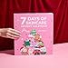 TONYMOLY x Squishmallows Advent Calendar 2025 – 7-Day Skincare Advent Calendar with Hand Cream, Lip Gloss, Sheet Masks & Cute advent calendar for girls