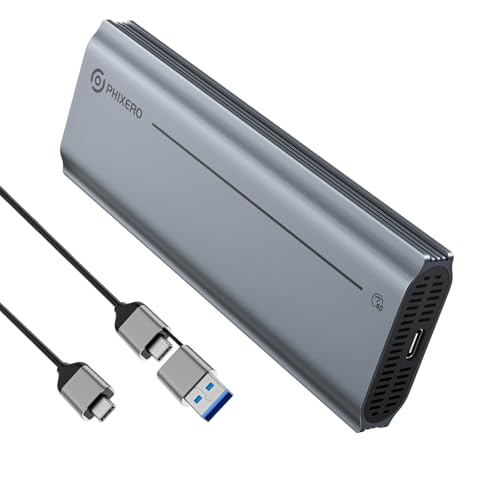 PHIXERO PhiBox Pro Caja Externa M.2 NVME SSD 40Gbps miniatura 1