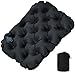 Hbbgdiy Inflatable Seat Cushion, 16x12x3 Inch Leakproof Nylon & TPU Waffle Cushion with Valve & Storage Bag Inflatable Travel Seat for Camping, Boating, Travel, Office.