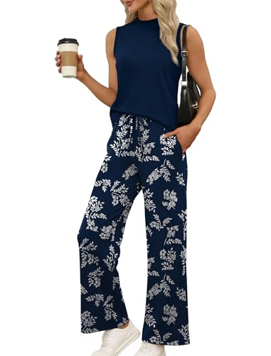 image for WIHOLL Two Piece Set for Women Summer Spring Outfits Cruise Travel Air
