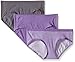 Hanes Women's 3 Pack Ultimate Cotton Stretch Hipster Panties 41KS, Assorted Q6, 8