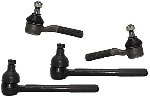 Partsw - 14 Pcs Front Suspension Kit Wheel Bearing And Hub Assembly, Tie Rod Adjusting Sleeves, Inner And Outer Tie Rod Ends, Upper & Lower Ball Joints #TOP3