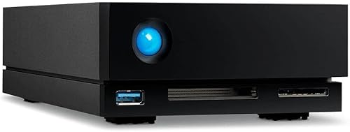 Miniatura 3 de LaCie 1big Dock - Estación de acoplamiento para disco duro externo de 8 TB - Thunderbolt 3 USB 3.1 USB 3.0 7200 RPM unidades de clase empresarial,