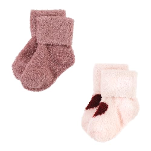 Image of Hudson Baby Baby 8-pack Cotton Rich Newborn and Terry Socks