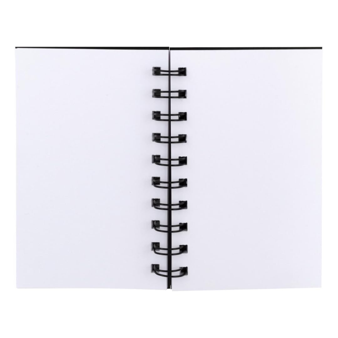 UCREATE Mini carnet de croquis avec couverture en polyester, poids lourd, 14 x 8,9 cm, 50 feuilles, 24 carnets de croquis
