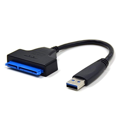 Cable Adaptador USB 3.0 a SATA 20 cm para SSD/HDD 2.5"