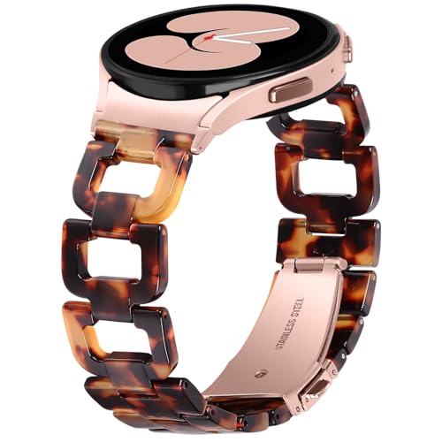 �����o���h Samsung Galaxy Watch 6 5 4mm 40mm/Watch 5 Pro�o���h 45mm/Galaxy Watch 6 Classic 43mm 47mm�ɑΉ� �ʋC���̂���V�[�����X�w�b�h�o���h �j�����p, 20mm, ����