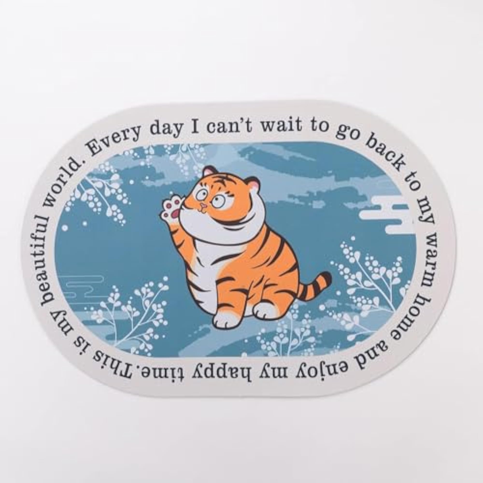 PVC Shower Bath Mat, Round Design