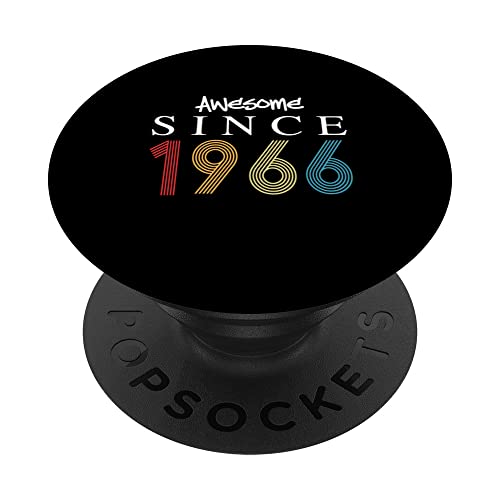 Impresionante Desde 1966 Cumpleaños 1966 Vintage 1966 Año PopSockets PopGrip Intercambiable