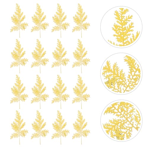 Hojas secas naturales para manualidades pack 48 unidades miniatura 3