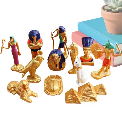 Qukoielly Statues et Figurines Égyptiennes Jeux de Figurines Égyptiennes