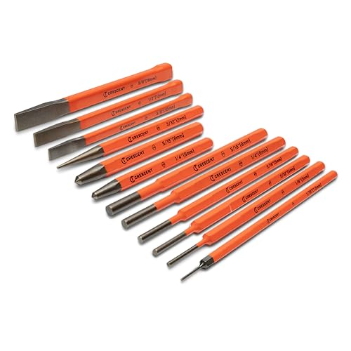 Crescent 12 Piece Set, Punch & Chisel - CPCCHS12