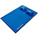 KingCamp Triple Zone Comfort Double Self Inflating 75D Micro Brushed Sleeping Pad Mattress with 2 Pillows (Cobalt Blue)