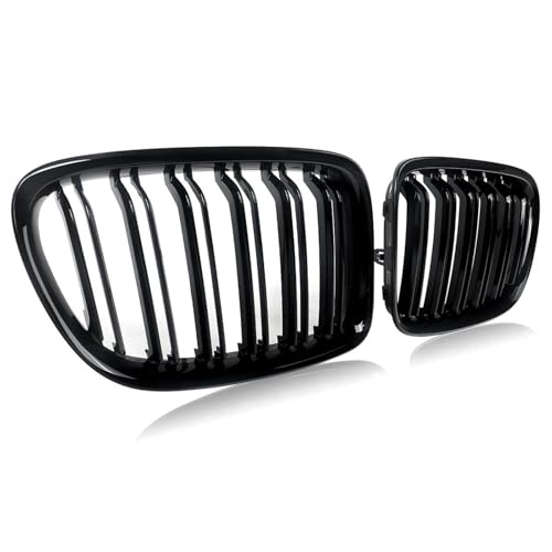 Rejilla parachoques de riñón negro brillante para transformar el aspecto frontal de tu X1 E84 3