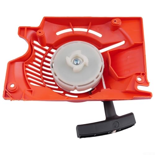 Image of Recoil Starter for Baumer-AG / SX62 / 62cc / and DMC6200CS / Chainsaws, Replacement Pull Start Assembly for 62cc Models, Orange